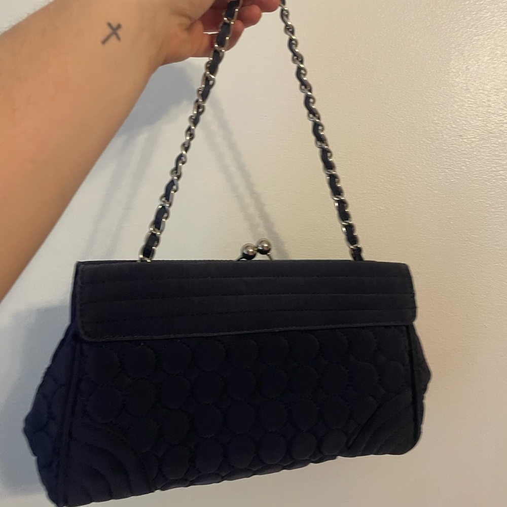Elegant Navy Vera Bradley Quilted Women's Bag